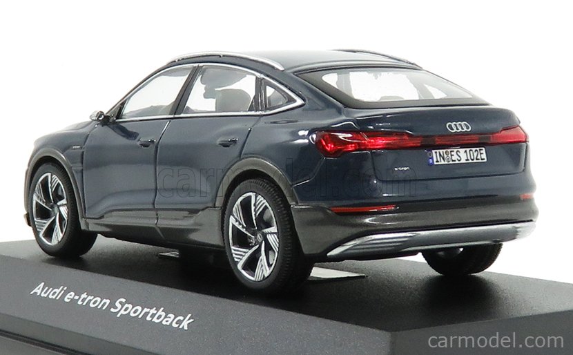 1:43 iScale Audi e-tron Sportback 2020 blue-grey
