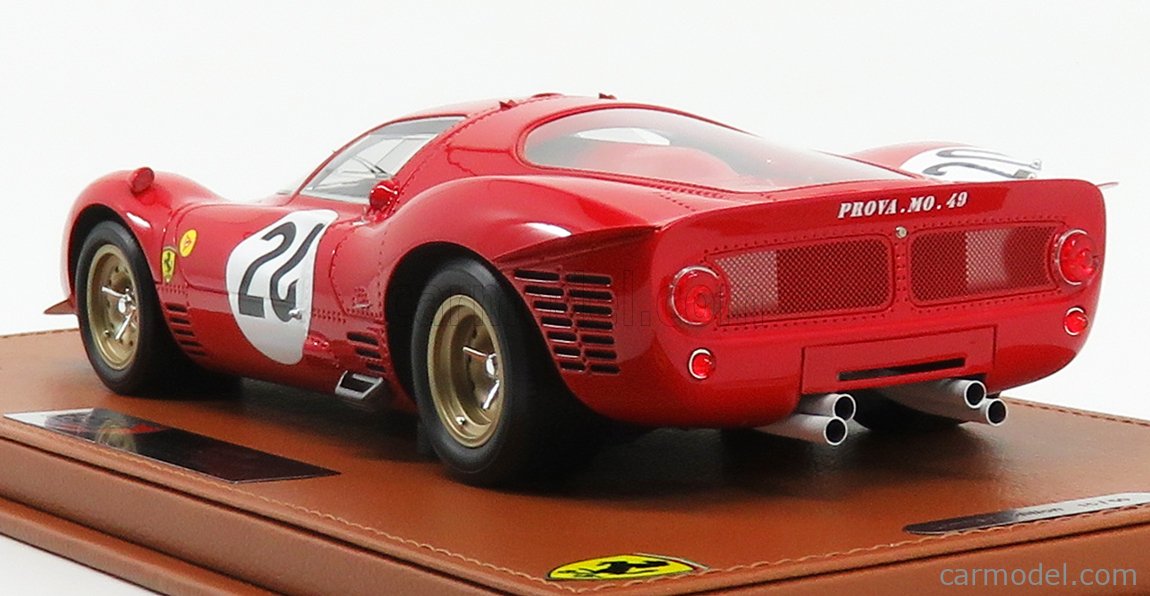 Ferrari 330 P3 # 20 Scarfiotti- Parkes 24h Le Mans 1966 1/18 | Envío gratis