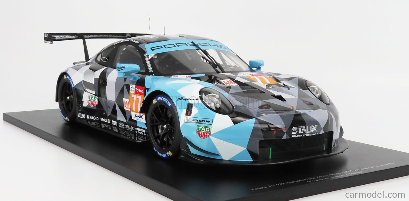 SPARK MODEL 12S021 Scale 1 12 PORSCHE 911 991 RSR TEAM DEMPSEY PROTON 