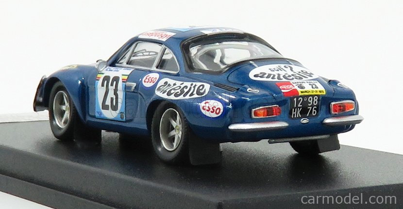TROFEU TRRFR02 Escala 1/43 | RENAULT ALPINE A110 N 20 RALLY TOUR DE CORSE 1975 M.MOUTON - F