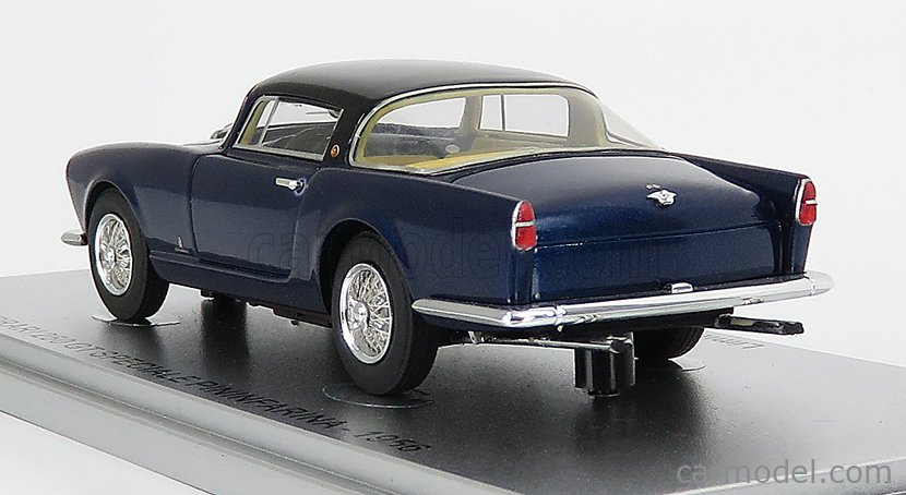 Kess 1/43 Ferrari 250 GT Speciale Pininfarina 1956 – Miniature Voiture Collection Bleu Foncé, Résine