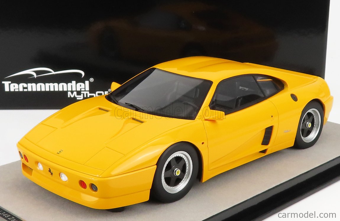 Modèle Réduit Ferrari 348 Zagato 1991 Rouge - Échelle 1:18 - Marque Tecnomodel