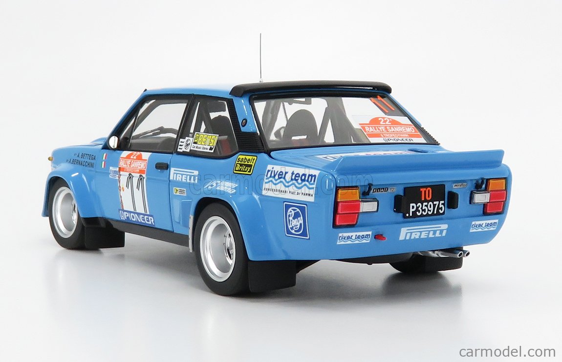 1:18 Kyosho Fiat 131 Abarth Rally de San Remo 1980 alen 08372e nuevo New