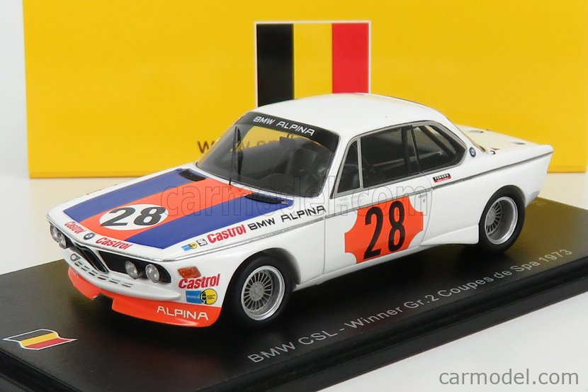 BMW - CSL N 28 WINNER Gr.2 COUPES DE SPA 1973 NIKI LAUDA