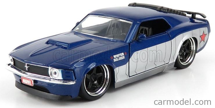 Jada 1:32 1970 Boss Mustang Modellauto – Detailreich, Fertig Bemalt, Sammlerstück
