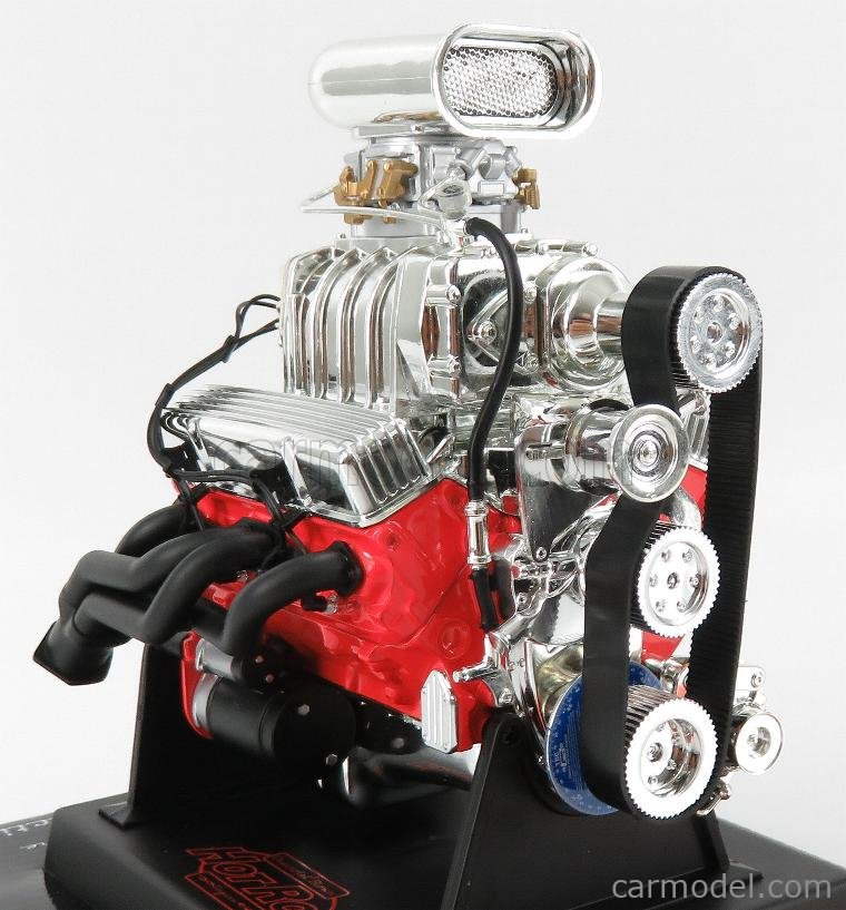 Motore Engine Chevrolet Blown Hot Road LIBERTY CLASSIC 1:6 LC84035