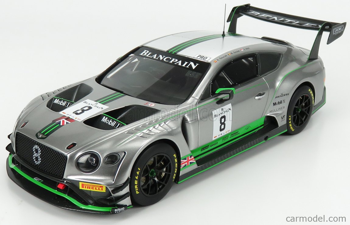 TRUESCALE TS0244 Scale 1 18 BENTLEY CONTINENTAL GT3 TEAM