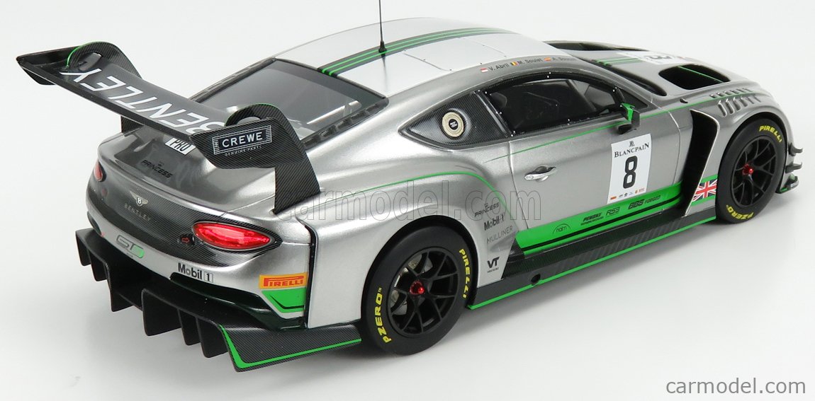 TRUESCALE TS0244 Scale 1 18 BENTLEY CONTINENTAL GT3 TEAM