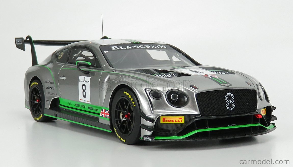 TRUESCALE TS0244 Scale 1 18 BENTLEY CONTINENTAL GT3 TEAM