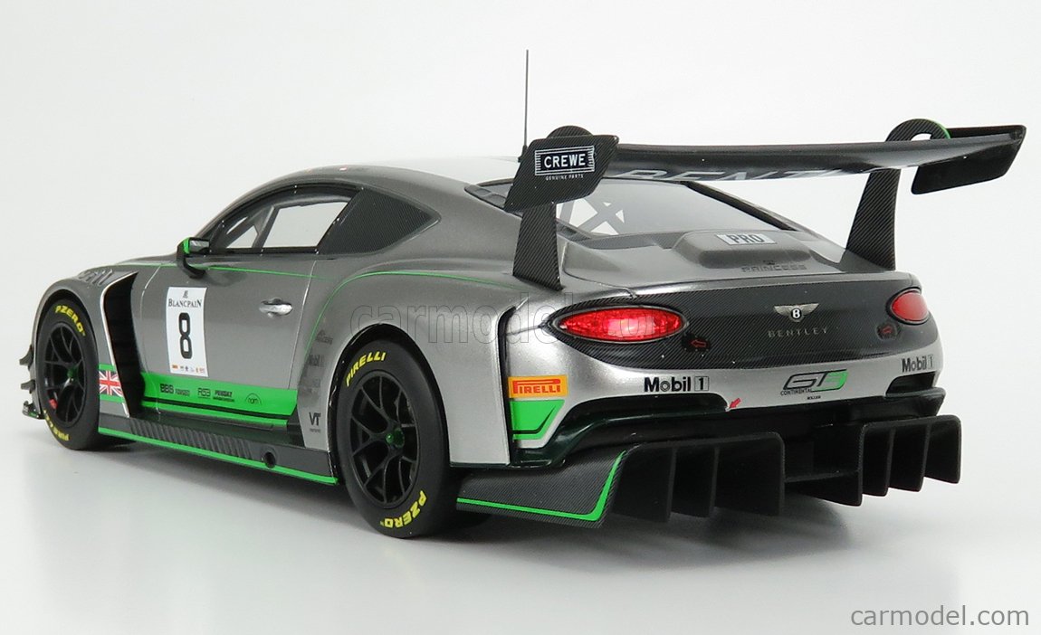 MINI GT 222 Bentley Continental GT3 – Blancpain GT Series Asia 2018 Phoenix Racing – Scala 1:64
