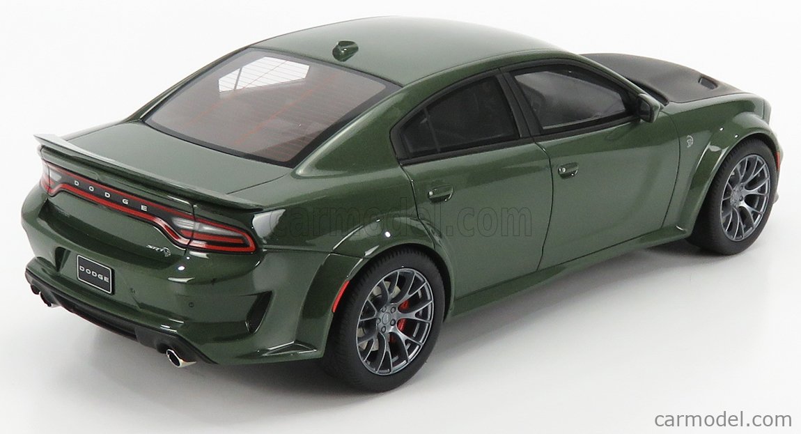 GT-SPIRIT GT303 Scale 1/18 | DODGE CHARGER SRT HELLCAT WIDEBODY 2020 GREEN