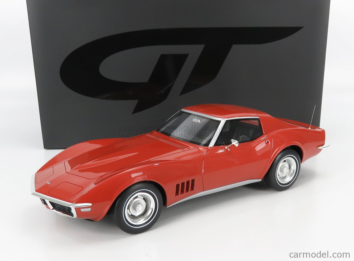 GT SPIRIT CHEVROLET CORVETTE VETTE C3 1968 1/12 ミニカー LIMITED EDITION シボレー  コルベット メタリック オレンジ 1/12 GT811 - ミニカー