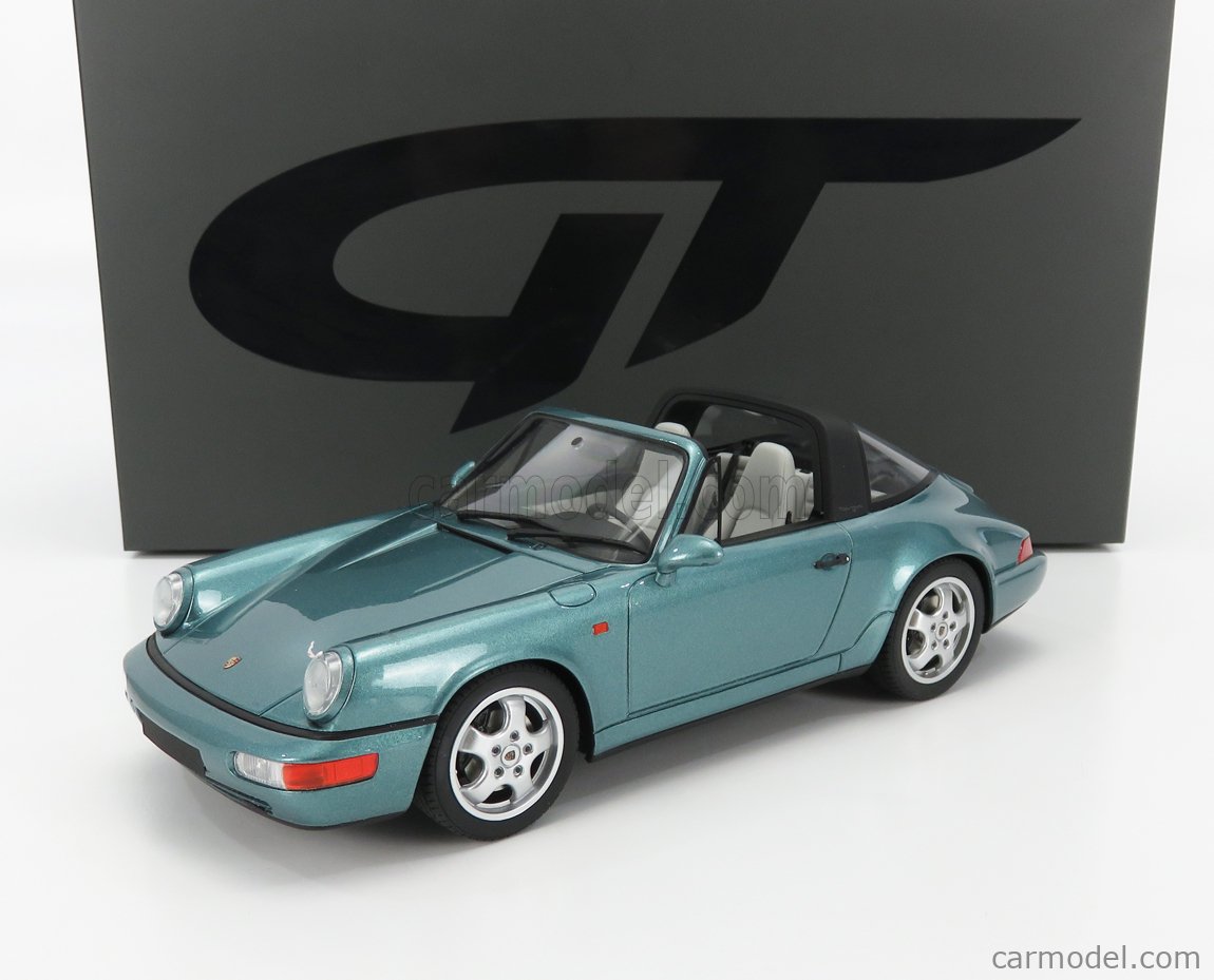 1:18 Norev Porsche 911 (964) Carrera 4 Targa 1991 Bleu