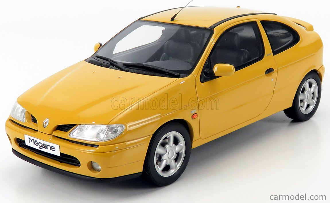 Otto Mobile Ot343 Scale 1 18 Renault Megane Coupe 2 0 16v 2001 Yellow