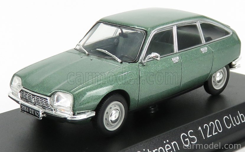 NOREV 158219 Scale 1/43 | CITROEN GS 1200 CLUB 1973 SILVER GREEN