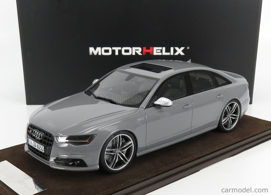 MOTORHELIX MH011GYG Scale 1/18 | AUDI A6 S6 SEDAN 2016 NANDO GREY