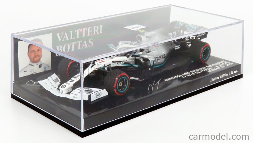 ミニチャンプス1/43 メルセデス W10 V.ボッタス2019アメリカGP優勝 ミニチャンプス1/43 メルセデス W10 V.ボッタス2019アメリカGP優勝