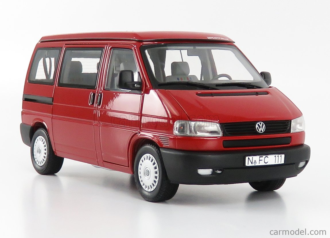 Schuco 1:18 450042000 VW t4b Camper rojo nuevo embalaje original