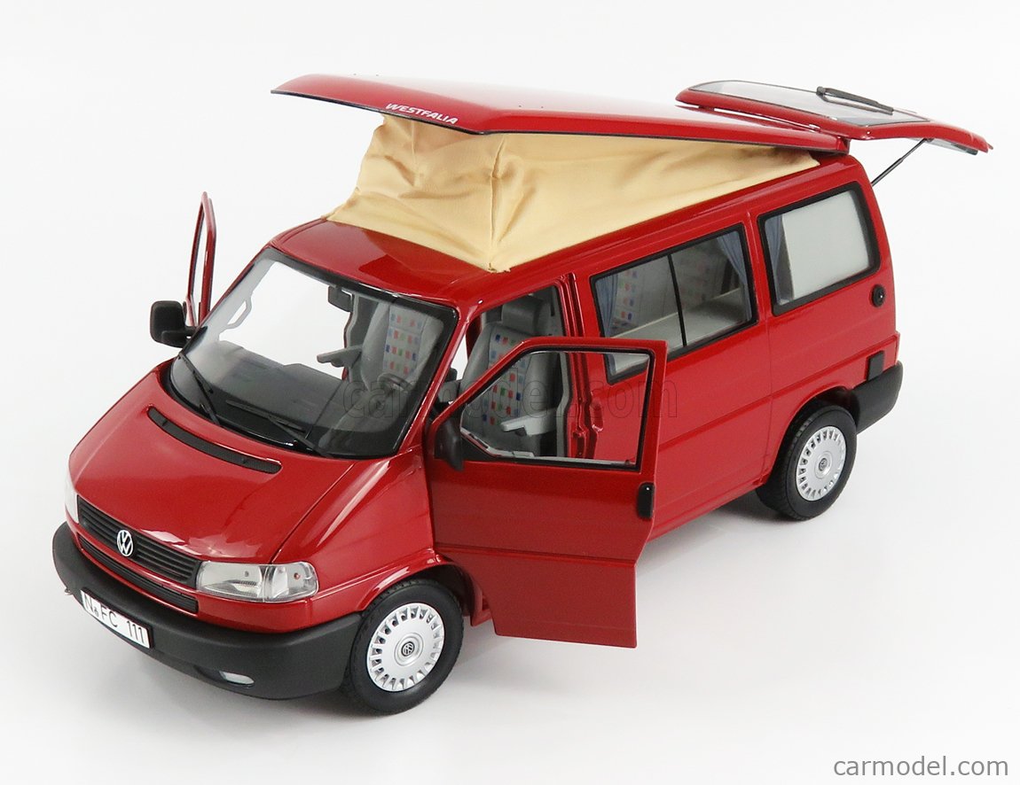 Schuco 1:18 450042000 VW t4b Camper rojo nuevo embalaje original