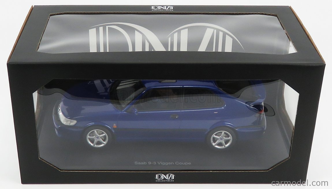 DNA COLLECTIBLES DNA000068 Scale 1/18  SAAB 9-3 VIGGEN COUPE 2000 BLUE