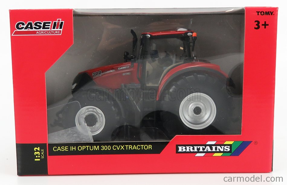 Britains 1:32 Case Optum 300 CVX Tractor  Collectable Farm Vehicle Toy  Suitabl