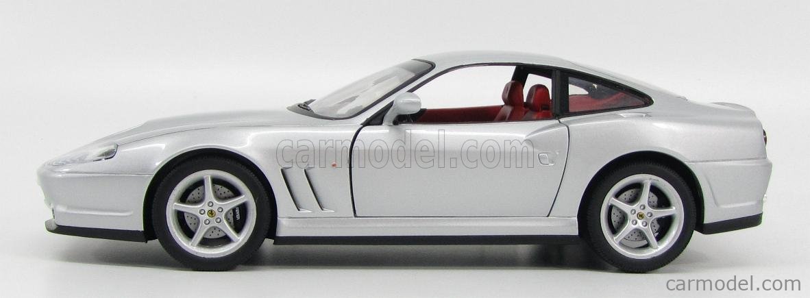 thumbnail image 2 of 1:18 UT Models Ferrari 550 Maranello Diecast Model Car - Red & Silver 2 of 6