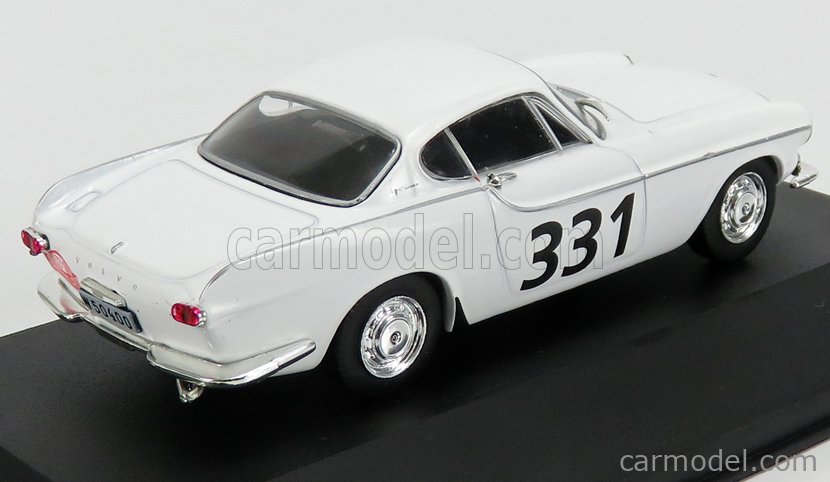 white 1/43 wonderful ATLAS-modelcar VOLVO P1800 #331 RALLY MONTE CARLO 1962