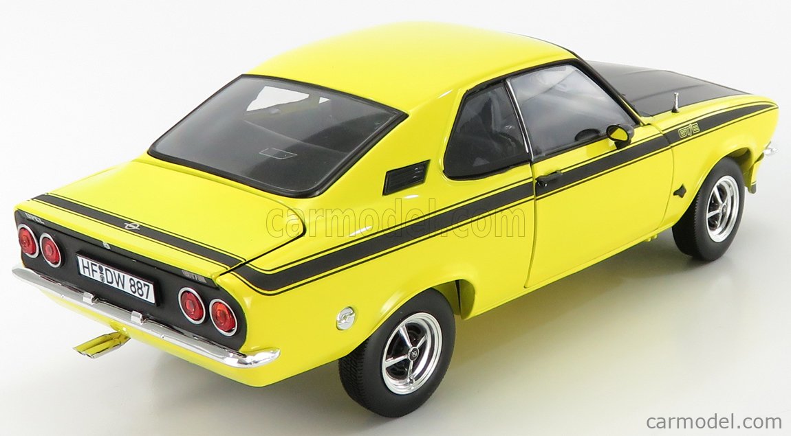 Maquette Voiture Opel Manta GT/E Jaune Revell 1/18 - Occasion, Modèle Diecast Pour Collection