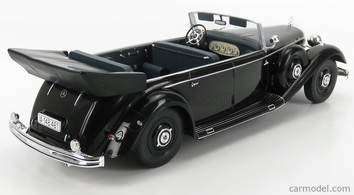 w150 1:18 microg mercedes benz 770k cabriolet Open 1938 Black mcg18207 modellbau 