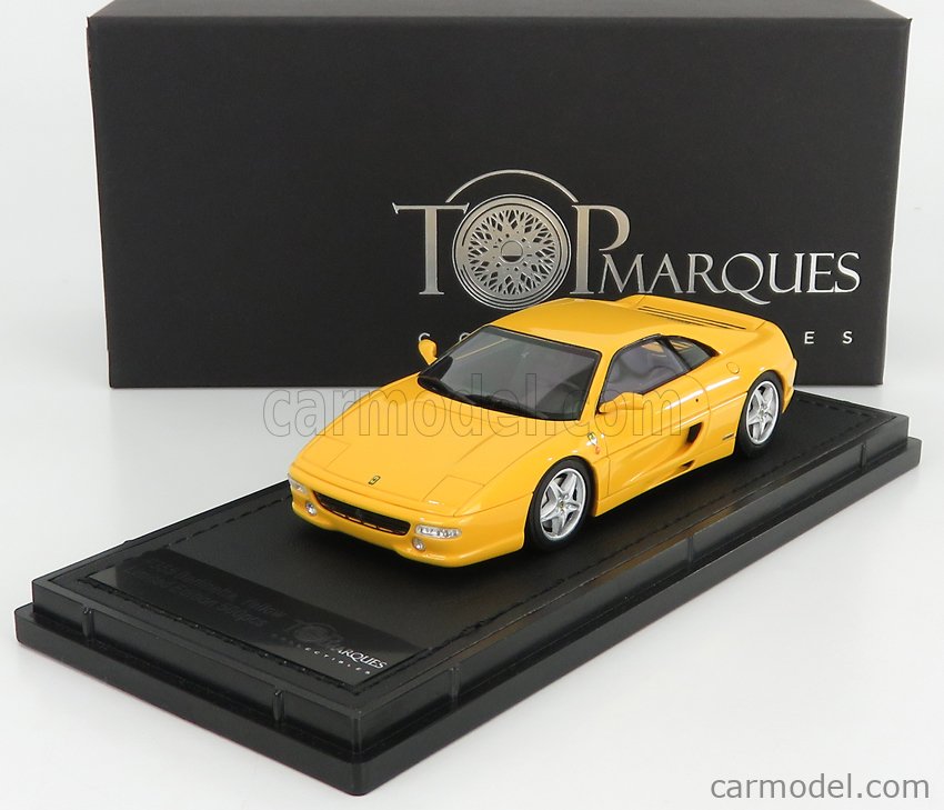 Miniature Ferrari F355 Berlinetta 1994 – 1/43 TopMarques – Couleur Gris Métallisé TM43-12D