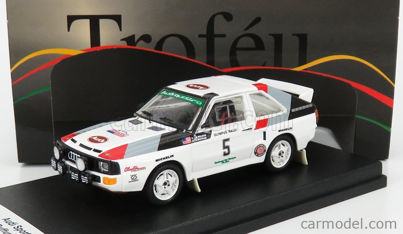 AUDI QUATTRO #27 Jigger / Stefanis Acropolis Rally 1986 Trofeu