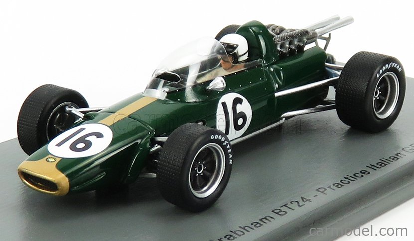 BRABHAM - F1 BT24 N 16 ITALY GP 1967 J.BRABHAM