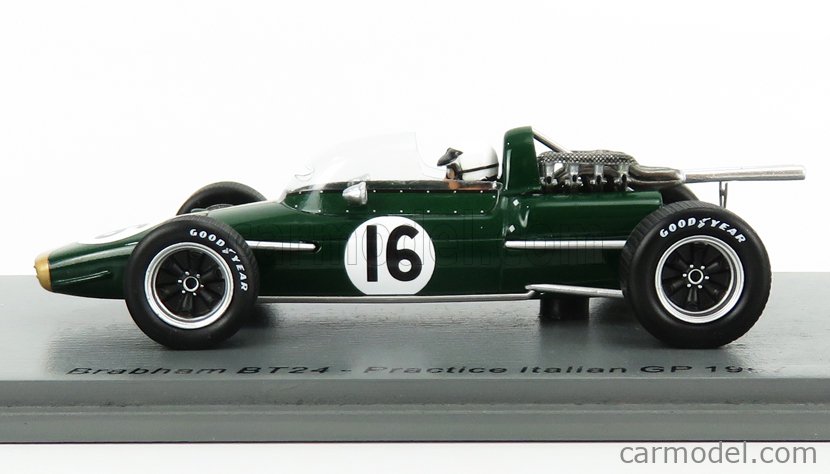 激レア　日本未発売　F1マシンコレクション　BRABHAM　BT24 1967年 Brabham BT24 Repco V8 F1 3° GP Mexico World Champion 1967