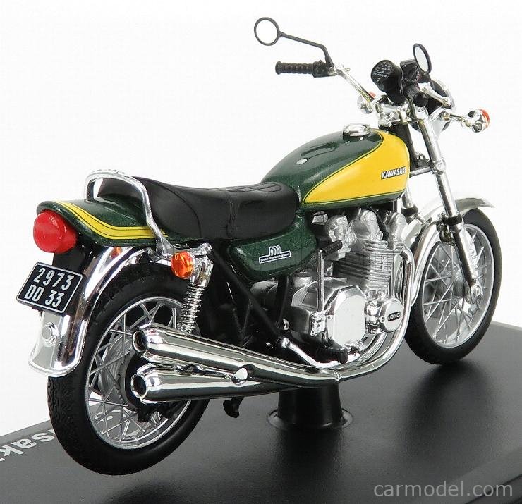 Norev Kawasaki Z900 1:18 Artikel 182030 Z 900 gelb/dunkelgrün Modell 1973