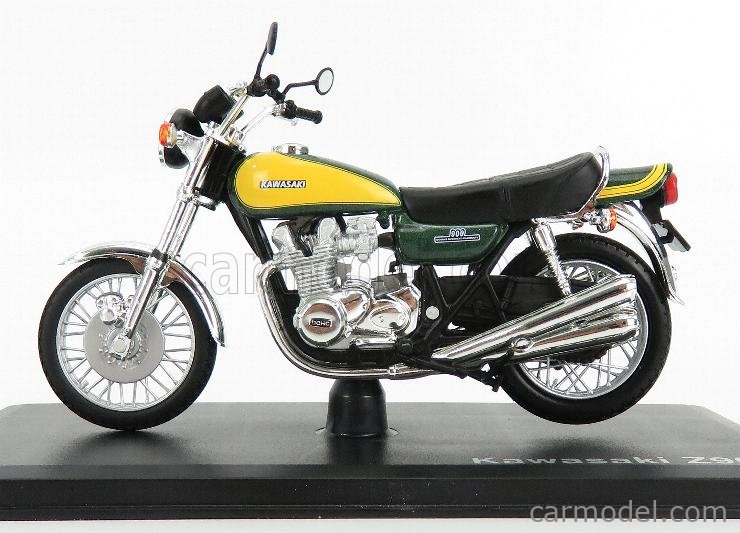 Norev NV182030 1:18 1973 Kawasaki Z900-Green & Yellow