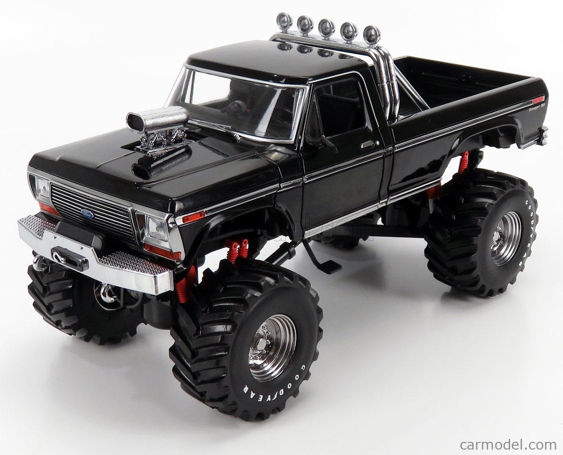 GREENLIGHT 13538 Scale 1/18  FORD USA F-250 PICK-UP BIGFOOT MONSTER TRUCK 1979 BLACK