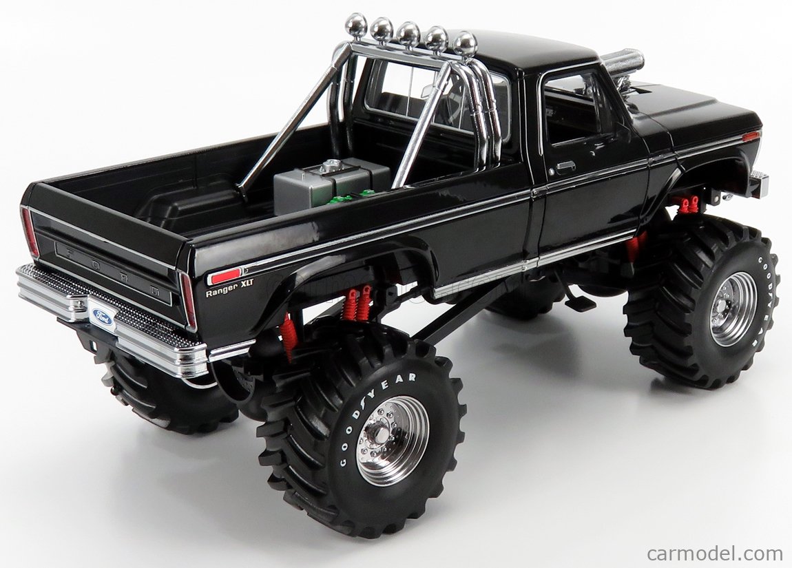 GREENLIGHT 13538 Scale 1/18  FORD USA F-250 PICK-UP BIGFOOT MONSTER TRUCK 1979 BLACK