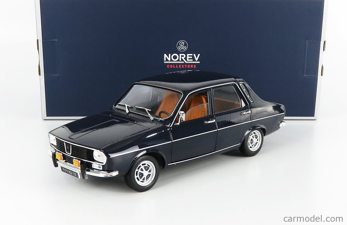 1/18 Norev Renault 12 TS 1973 Dark Blue Neuf Précommande Livraison Janvier 2021 