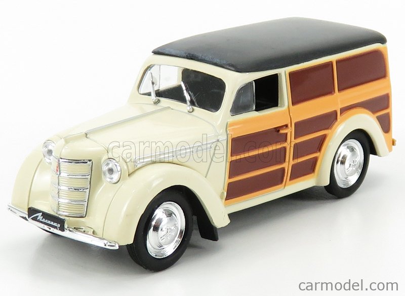 Moskvich-400-422 Wooden Scale car 1:43
