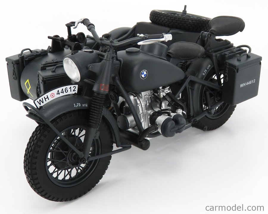 SCHUCO 450656400 Scale 1/10 | BMW R75 WITH SIDECAR 1942 MILITARY