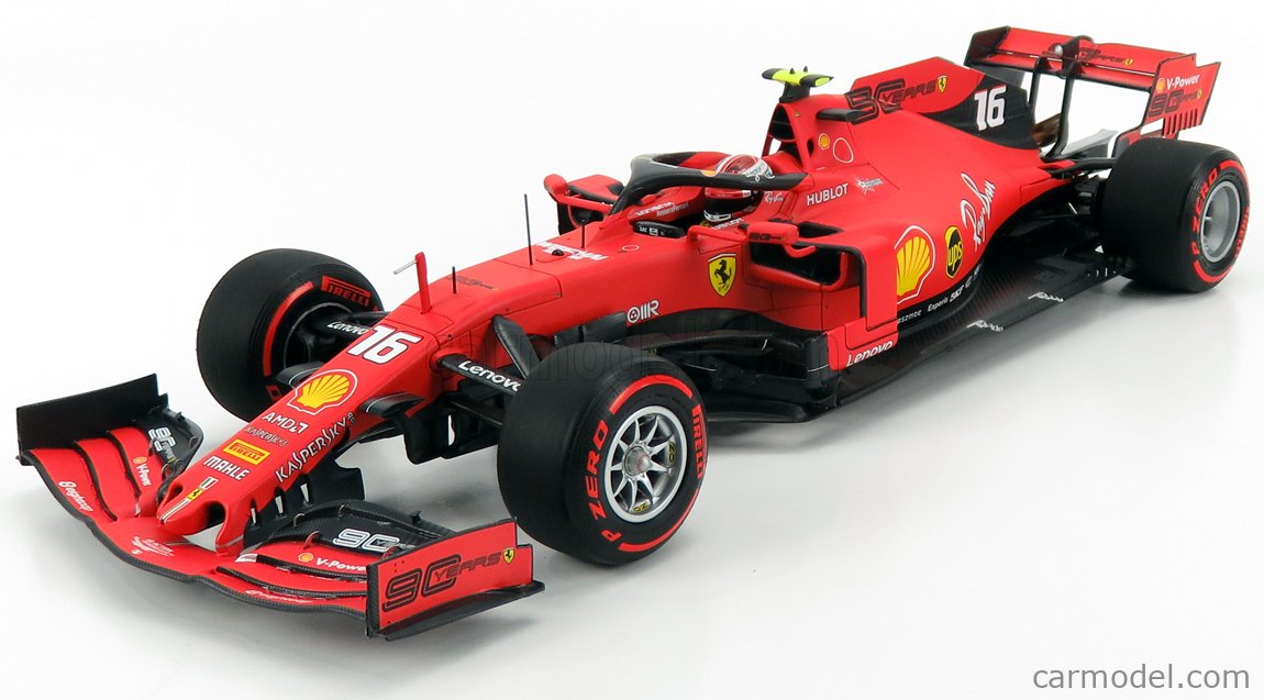 BBR Ferrari Sf90 Scuderia Ferrari Sebastian Vettel Italian Gp 2019 1:18 Model BBR 