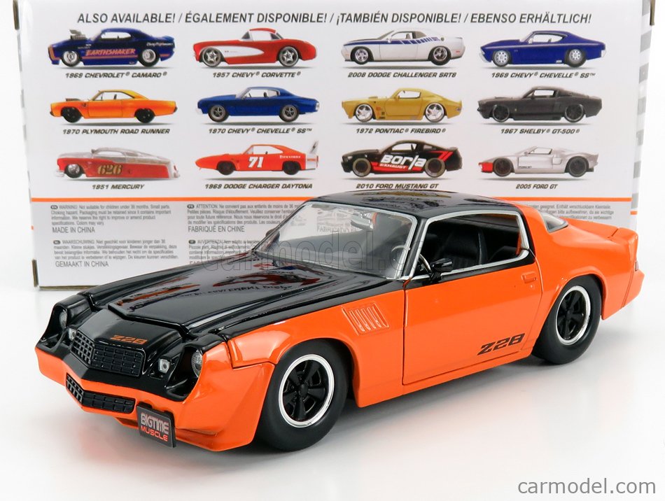 JADA 31669 Scale 1/24 | CHEVROLET CAMARO Z28 COUPE CUSTOM