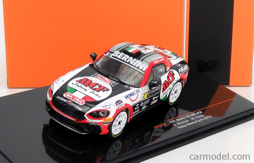FIAT ABARTH 124 RGT N°56 DU RALLYE MONTE CARLO DE 2018 1
