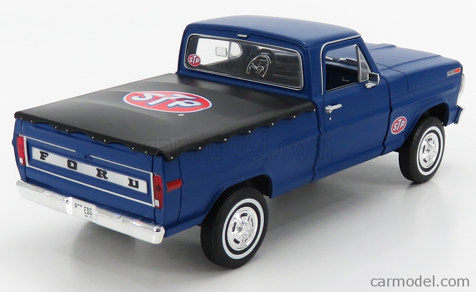 Greenlight 85053 Scale 1 24 Ford Usa F 100 Pick Up Bed Cover Stp 1968 Blue