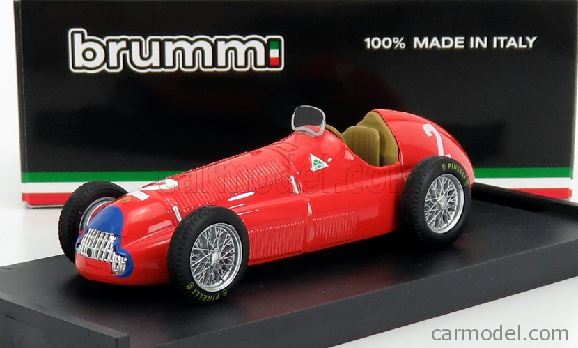1:43 Brumm Alfa Romeo 158 GP Great Britain World Champion Farina