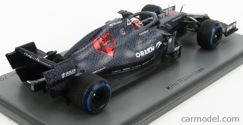 Alfa Romeo Sauber Ferrari C39 7 F1 500th Course Sauber Grand Prix De Turquie 2020 Kimi Raikkonen Spark 18s568