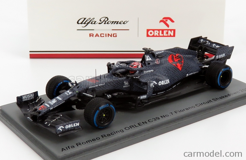 SPARK-MODEL S6455 Scale 1/43 | ALFA ROMEO F1 C39 TEAM RACING ORLEN N 7 ...