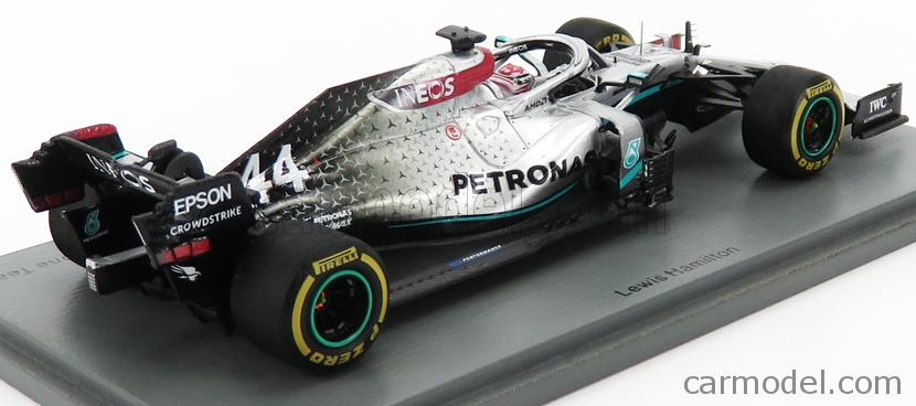 F1 miniature Mercedes W11 Lewis Hamilton World Champion du Monde 2020 Spark  1/43 S6450