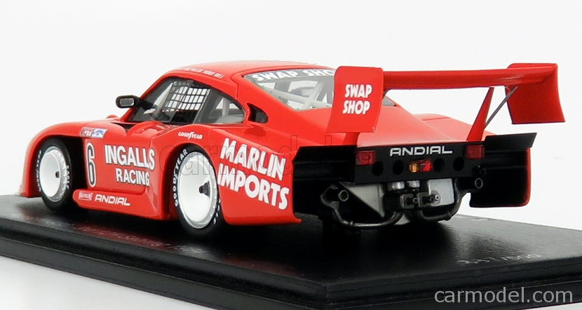 品質検査済 USED S=1 43 Spark スパーク US091 Porsche ポルシェ 935 3rd 12H Sebring 1984  INGALLS RACING #6 500台限定 中国製 現状渡し