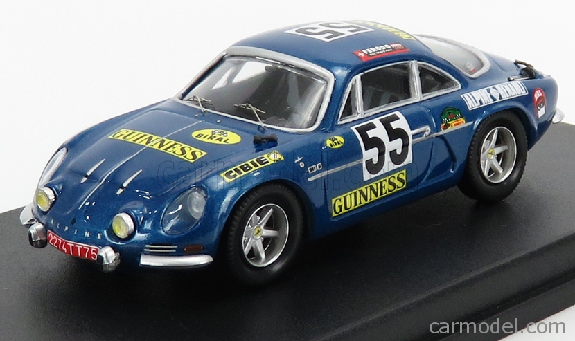 TROFEU TRRBE021 Scale 1/43 | RENAULT ALPINE A110 N 55 WINNER